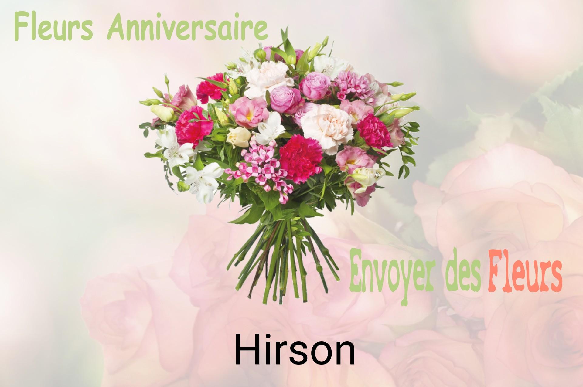 Bouquet de fleurs d’anniversaire livré à Hirson